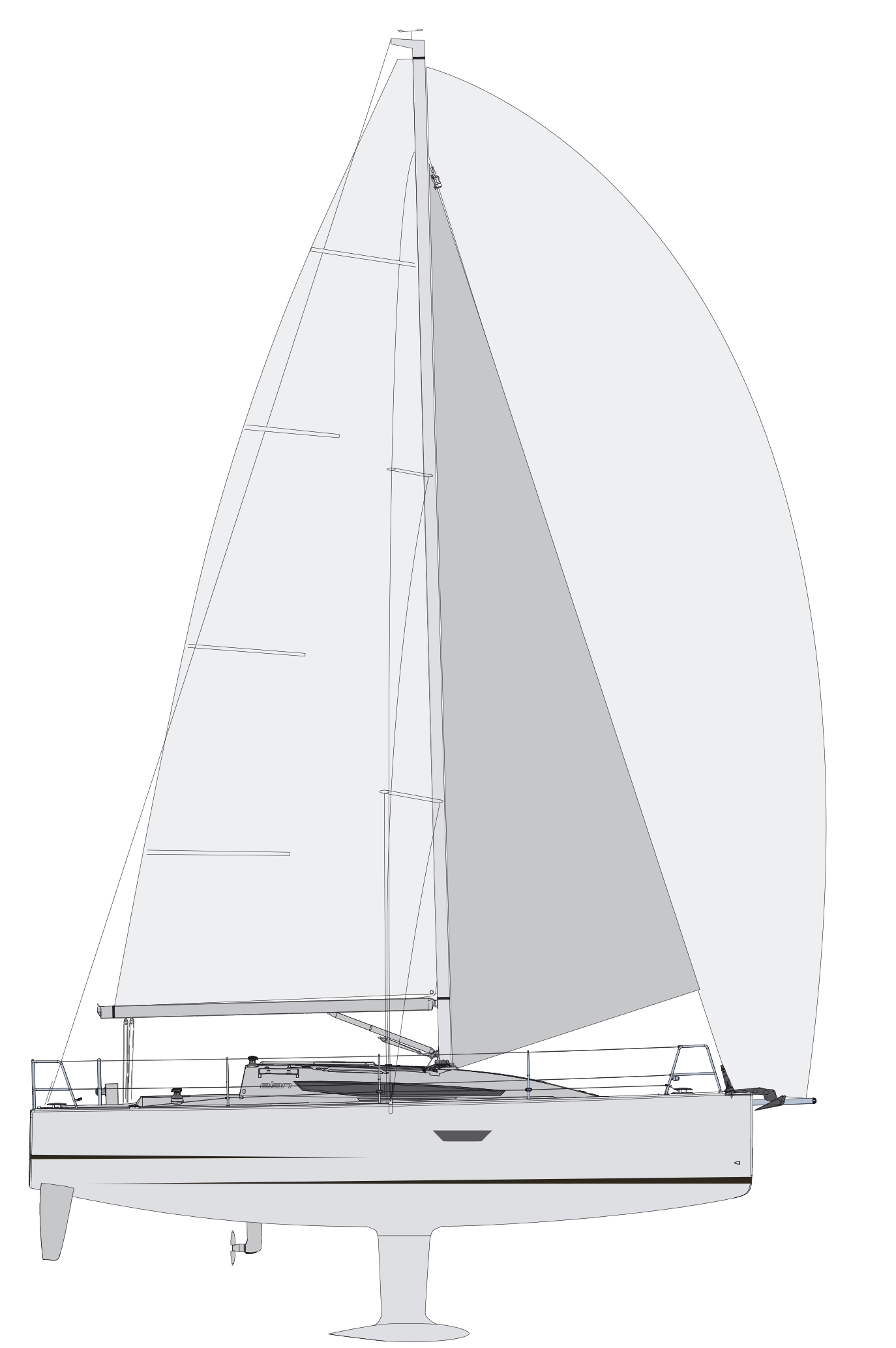 elan-yachts-e3-performance-sailboat-technical-specification-image elan-yachts-e3-performance-sailboat-technical-specification-image